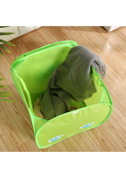 Sarı Ördek Stili Katlanabilir Toz Geçirmez Stor Kutusu Büyük Kapasiteli Çamaşır Sepeti Kapaklı Oyuncaklar Çeşitli Eşyalar Giyim Organizatör Ev Depolama Organizasyonu (Yurt Dışından) indirimleri