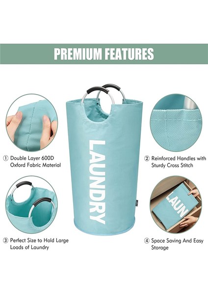 Kırmızı Stil Büyük 82L Büyük Çamaşır Sepeti, Suya Dayanıklı Çamaşır Sepeti, Dolgulu Saplı Çamaşır Torbası, Katlanır Çamaşır Kovası, Katlanır Çamaşır Sepeti (Yurt Dışından) modelleri