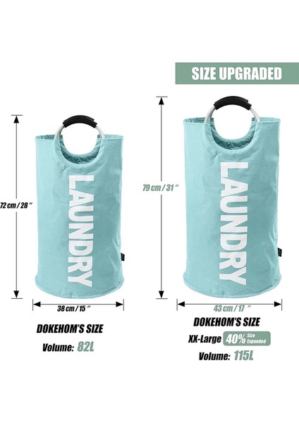 Kırmızı Stil Büyük 82L Büyük Çamaşır Sepeti, Suya Dayanıklı Çamaşır Sepeti, Dolgulu Saplı Çamaşır Torbası, Katlanır Çamaşır Kovası, Katlanır Çamaşır Sepeti (Yurt Dışından) fırsatları