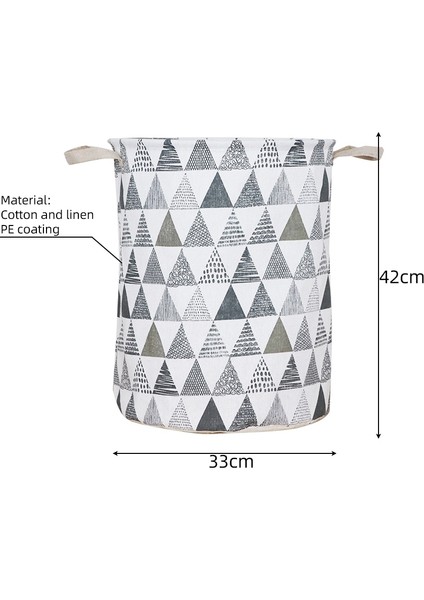 No.4 Tarzı Ev Çamaşır Sepeti Giyim Saklama Sepetleri Katlanır Çamaşır Sepeti Büyük Kapasiteli Elbise Organizatör Banyo Ev Aksesuarları (Yurt Dışından)