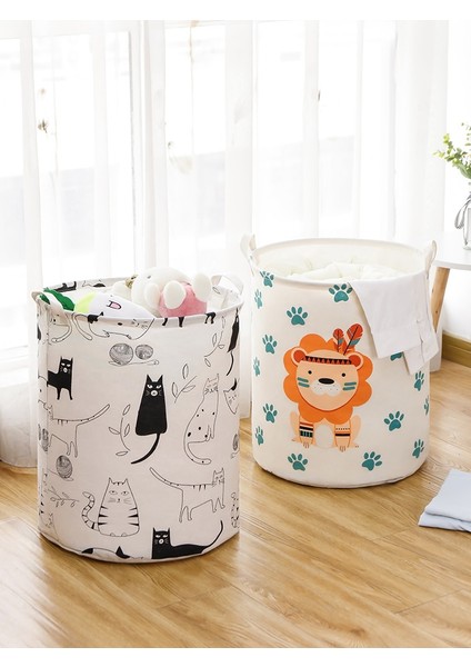 40-50CM Tarzı Yeni Kirli Giysi Sepeti, Kirli Giysi Saklama Sepeti, Bez Sanat, Ev Saklama Oyuncakları, Katlanır Saklama Torbası Çamaşır Sepeti (Yurt Dışından) modelleri