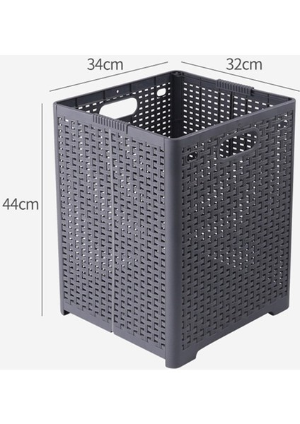 Gri Tarzı Kirli Giysi Sepeti Çamaşır Sepeti Banyo Katlanır Kirli Giysi Sepeti Içi Boş Plastik Kirli Giysi Saklama Sepeti (Yurt Dışından) modelleri