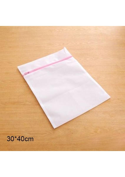 30X40CM Tarzı Üstün Li Dayanıklı Ince Örgü Çamaşır Torbaları Hassas Giysileri Korumak Için Ev Çamaşır Sepeti (Yurt Dışından)