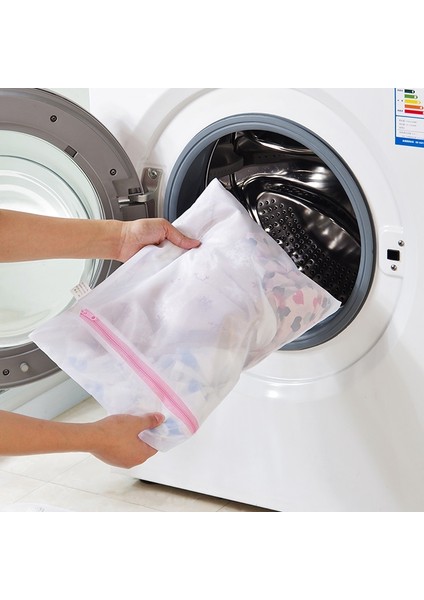 30X40CM Tarzı Üstün Li Dayanıklı Ince Örgü Çamaşır Torbaları Hassas Giysileri Korumak Için Ev Çamaşır Sepeti (Yurt Dışından) modelleri