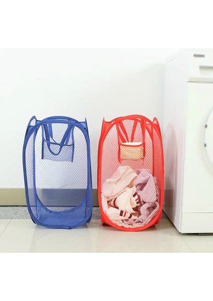 Y Tarzı Çamaşır Sepeti Örgü Yıkama Giysi Saklama Sepetleri Kirli Giysiler Organizatör Banyo Çamaşır Depolama Kovası Ev Organizatör # (Yurt Dışından) fırsatları