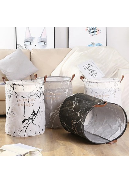 A4 40X50CM Stili Su Geçirmez Giyim Çamaşır Sepeti Çanta Katlanır Çamaşır Sepeti Büyük Kapasiteli Giysi Saklama Çantası Çocuk Oyuncağı Depolama Kovası (Yurt Dışından) modelleri