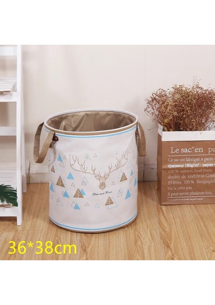 No.4 Tarzı Ev Çamaşır Sepeti Katlanabilir Sevimli Animaltoy Depolama Kirli Giysiler Sepeti Depolama Pamuklu Yıkama Giysileri Kutusu Bebek Organizatör (Yurt Dışından)