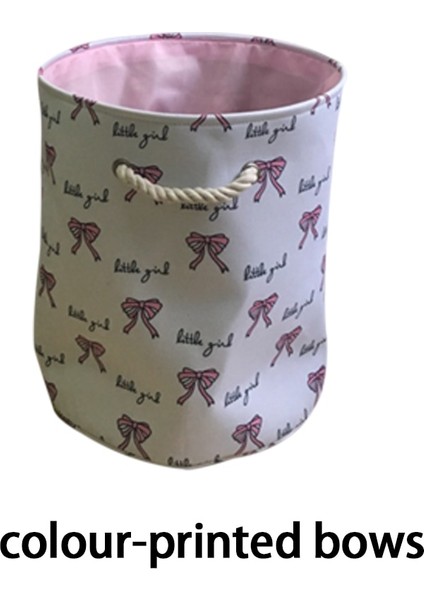 Açık Yeşil Tarzı 35X35X40CM Bale Ayakkabıları Ilmek Kız Depolama Sepeti Keten Pamuk Yuvarlak Kirli Giysiler Tuval Kova Oyuncak Saklama Sepetleri Paniers De Rangement (Yurt Dışından)