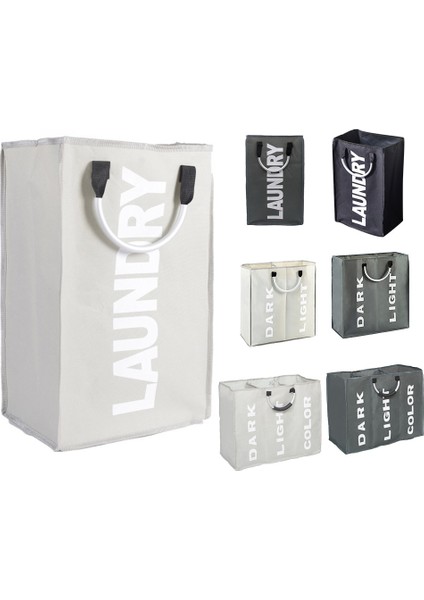 Koyu Haki Stili Yeni Kirli Giysi Saklama Sepeti Üç Izgara Organizatör Sepeti Katlanabilir Büyük Çamaşır Sepeti Su Geçirmez Ev Çamaşır Sepeti (Yurt Dışından) fiyatları