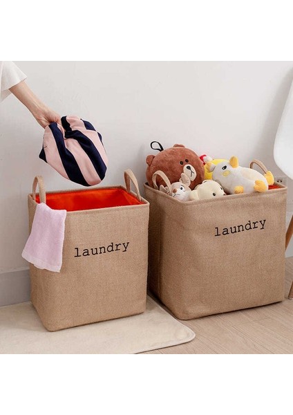 Büyük Stil Katlanabilir Çamaşır Sepeti Yıkama Çamaşır Torbası Giysi Saklama Kutusu Oyuncaklar Organizatör Büyük Kapasiteli Çeşitli Eşyalar Depolama Sepeti Su Geçirmez (Yurt Dışından) fiyatları