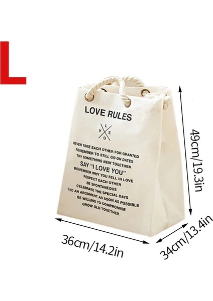 Çamaşır Sepeti S1 L Tarzı Büyük Laudri Sepeti Banyo Çamaşır Sepeti Ev Saklama Torbaları Kolu Kirli Giysiler Organizatör Çamaşır Depolama Cesto Ropa Sucia (Yurt Dışından)