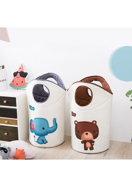 Kuğu Stili 70X42CM Karikatür Depolama Sepeti Bebek Oyuncak Organizatör Pamuk Keten Katlanabilir Çamaşır Sepeti Yatak Odası Depolama Sepeti Çamaşır Sepet (Yurt Dışından) fiyatları