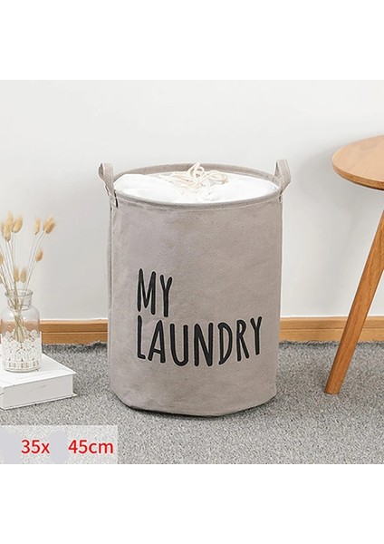 Sarı Stil L Beden Silindirik Büyük Çamaşır Sepeti Kirli Çamaşır Sepeti Ev Banyo Oyuncakları Tekerlekli Toz Önleyici Büyük Depolama Varil Sepeti (Yurt Dışından) fırsatları