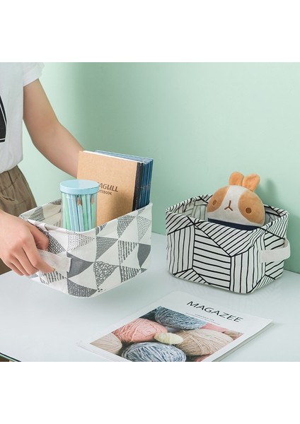 Saklama Sepeti-C Stili Çamaşır Sepeti Kumaş Sanat Kirli Sepetler Katlanır Büyük Çamaşır Sepet Odası Organizatör Banyo Aksesuarları (Yurt Dışından) indirimleri