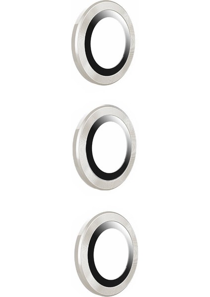 Samsung Galaxy S24 Plus Için Renkli Metal Çerçeveli Kamera Lens Koruyucu Camı