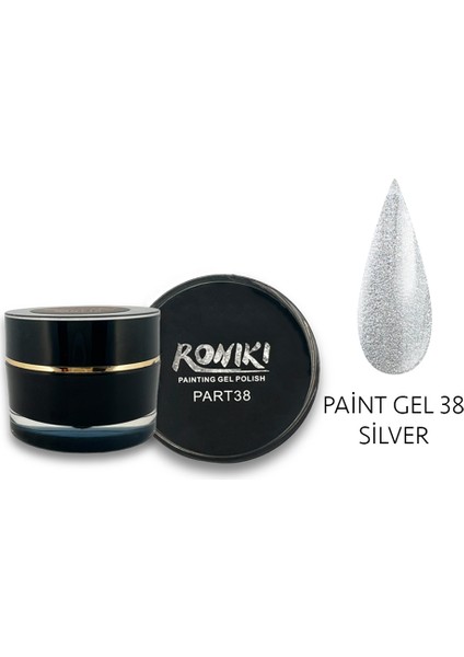 Paint Jel Gümüş 10Ml