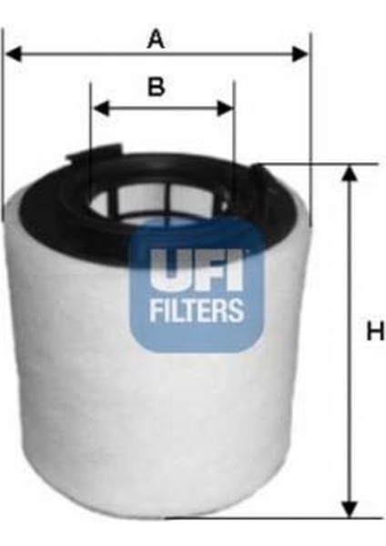 Ufı 27.621.00 Hava Filtresi Polo 09- Passat / A1 A3 / Ibıza V / Fabıa 1.2 Tsı 1.4 Tsı 1.6 Tdcı 1.2 Tdı 1.4 Gtı