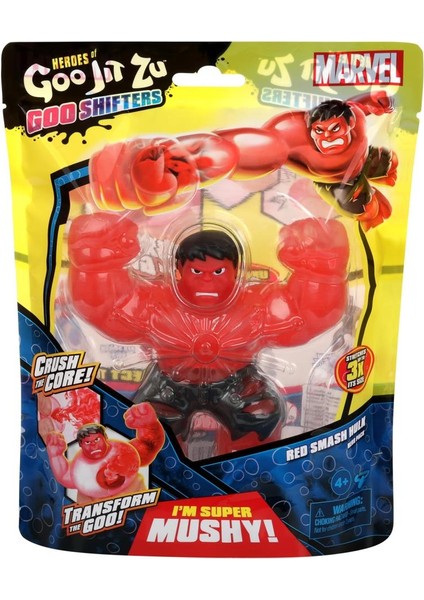 Giochi Preziosi Goo Jit Zu Goo Shifters Red Smash Hulk Karakteri GJM08000-42577