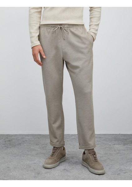 Beli Bağcıklı Pantolon Slim Fit Cep Detaylı modelleri