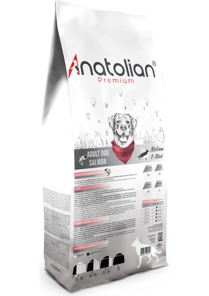 Premium Anatolian Premium Somonlu Yetişkin Köpek Maması 18 kg