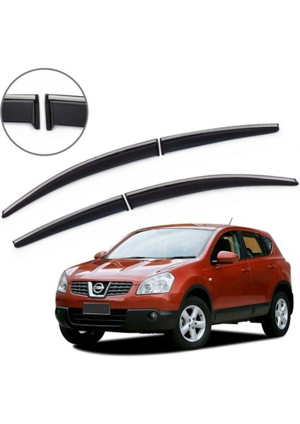 Oto Cirit Nissan Qashqai 2007-2014 Kromlu Cam Rüzgarlığı