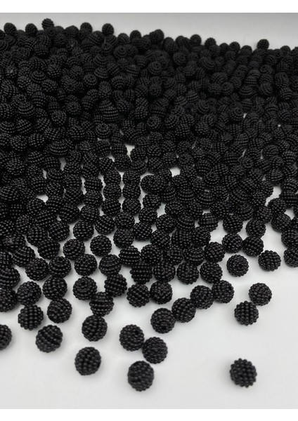Parçalı BÖĞÜRTLEN,100GR 10MM Siyah Renk Parçalı Böğürtlen Inci Boncuk,çanta Yapım BONCUĞU(~280 Adet) modelleri