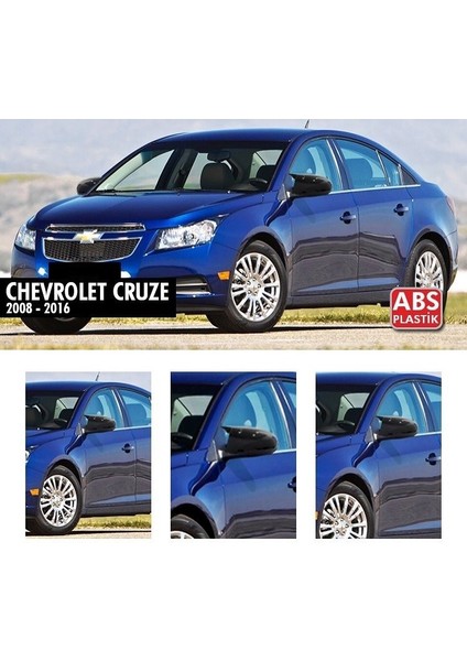 Chevrolet Cruze 2008 2016 Yarasa Ayna Kapak,piano Black