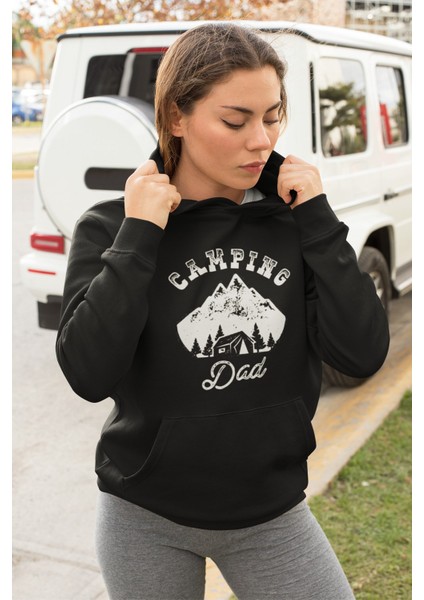 Pamuklu Tarz Oversize Kadın Kapşonlu Sweatshirt