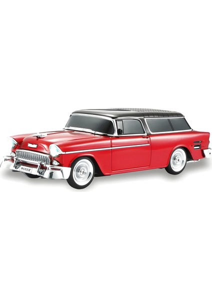 WS-1955 Chevrolet Araba Şekilli Kablosuz Bt Hoparlör Tf USB Fm Handsfree Tws LED Şarj Edilebilir