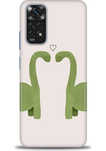 Xiaomi Redmi Note 12 Pro 4g Kılıf Hd Baskılı Kılıf - Dinazor Aşkı