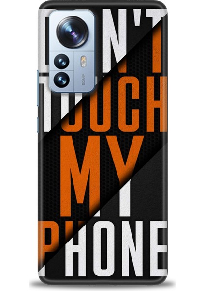 Xiaomi Poco X5 Pro Kılıf Hd Baskılı Kılıf - Dont Touch