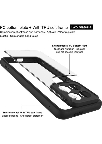 Xiaomi 14 Pro Cep Telefonu Kılıfı Tpu + Pc Anti-Çizelge Anti Cep Telefonu Kapağı (Yurt Dışından) indirimleri