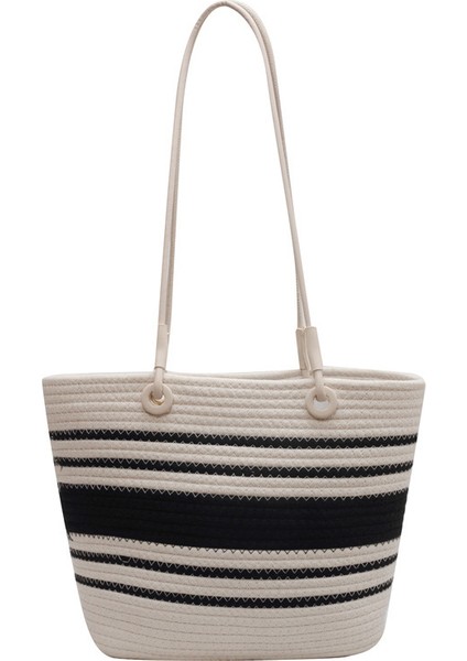 Kore Bayan Çantası, Gündelik Çapraz Omuz Çantası, Vahşi Büyük Kapasiteli Omuz Çantası, Çevre Dostu Dokuma Çanta, Hasır Çanta (Yurt Dışından)