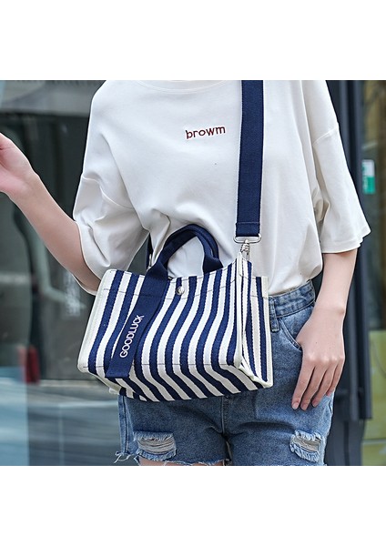 Taşınabilir Moda Büyük Kapasiteli Çanta, Su Geçirmez Messenger Çanta, Bayan Omuz Çantası, Büyük Kapasiteli Kanvas Çanta (Yurt Dışından) fırsatları