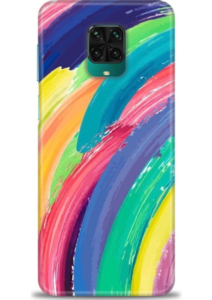 Xiaomi Redmi Note 9 Pro Kılıf Hd Baskılı Kılıf - Rengarenk