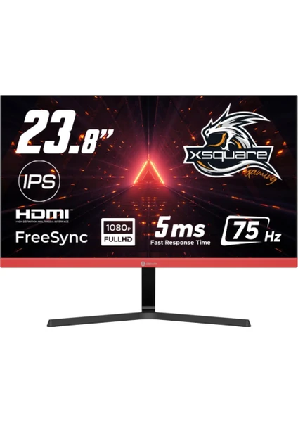 Q2381F 23.8'' 75Hz 5ms (Hdmı+Vga) Freesync Adaptive Sync Full Hd IPS Pc Monitör - DMT001