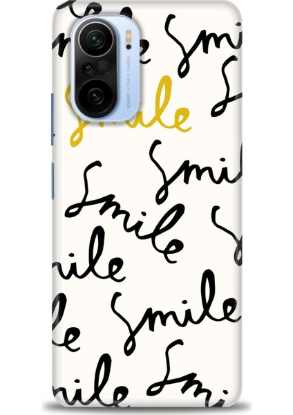 Xiaomi Mi 11I Kılıf Hd Baskılı Kılıf - S Smile