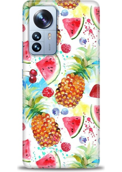 Xiaomi Mi 12 Pro Kılıf Hd Baskılı Kılıf - Meyveler