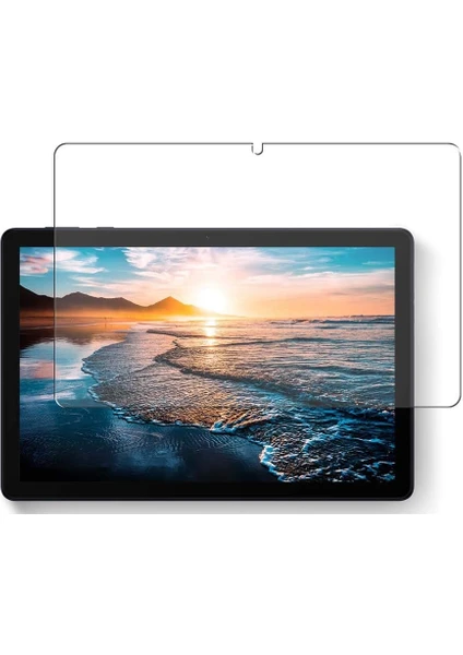 MTK Moveteck Huawei Matepad T10 - T10S 10.1 Inç Uyumlu Ekran Koruyucu Şeffaf Cam Nano Esnek Kırılmaz Ekran Camı Tam Kaplama Tablet Ekran Koruyucu Cam