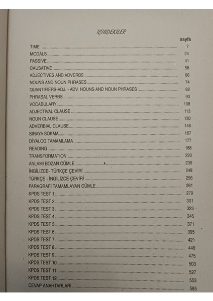 KPDS Test Book