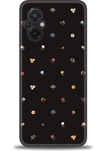 Xiaomi Poco M5 Kılıf Hd Baskılı Kılıf - Flower