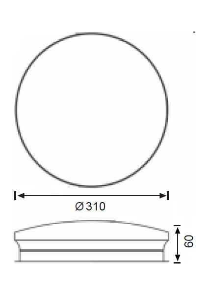 Jupiter led Tavan Armatürü Beyaz 6500K-JK180 B fiyatları