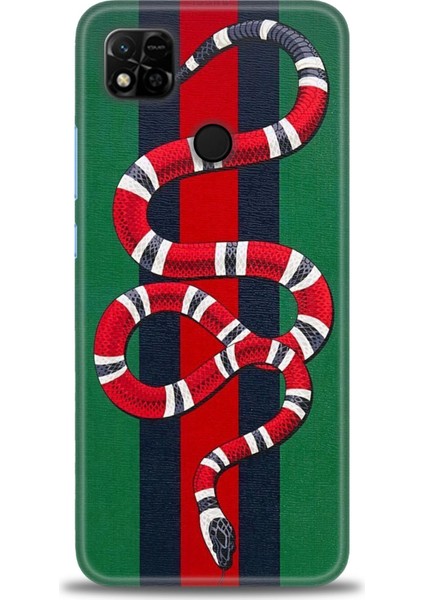 Xiaomi Redmi 10A Kılıf Hd Baskılı Kılıf - Yılan