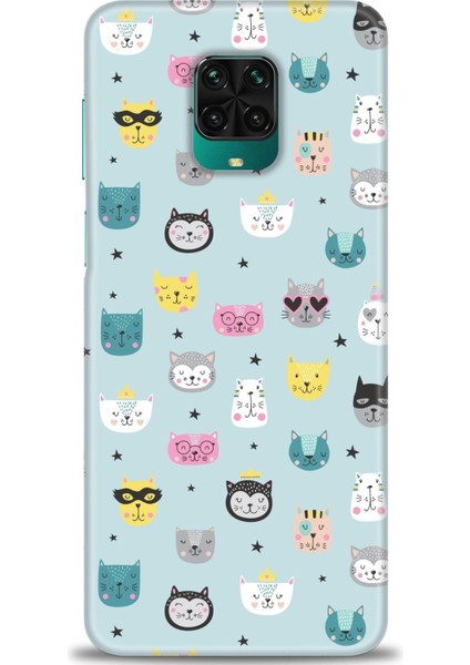 Xiaomi Redmi Note 9 Pro Kılıf Hd Baskılı Kılıf - Cats