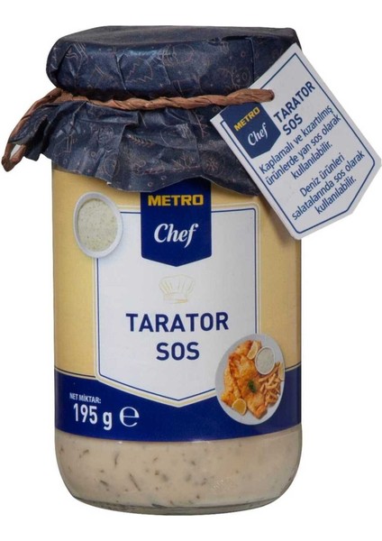 Tarator Sos 195 gr Mutfak Şef Yemeklik Sofralık