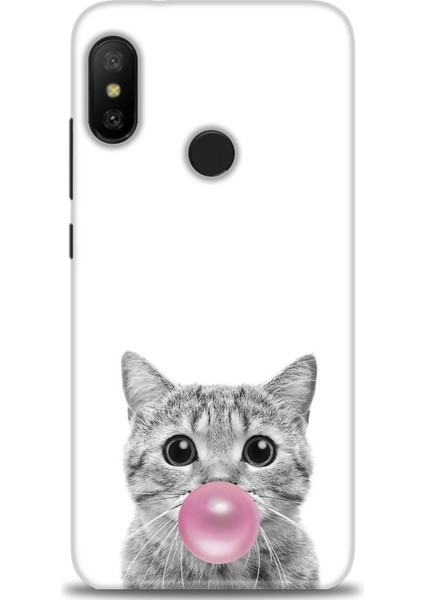 Xiaomi Mi A2 Lite Kılıf Hd Baskılı Kılıf - Cat