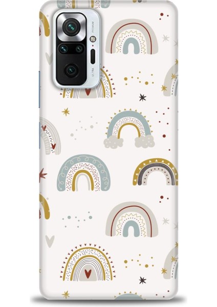 Xiaomi Redmi Note 10 Pro Kılıf Hd Baskılı Kılıf - Gökkuşağı