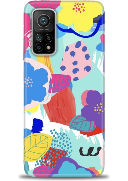 Xiaomi Mi 10T Kılıf Hd Baskılı Kılıf - Flowers