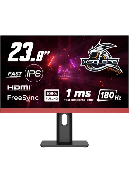 H238SG 23.8'' 180Hz 1ms (Hdmı+Dp) Freesync Adaptive Sync Full Hd Fast IPS Gaming Monitör - DMT003 Gen2