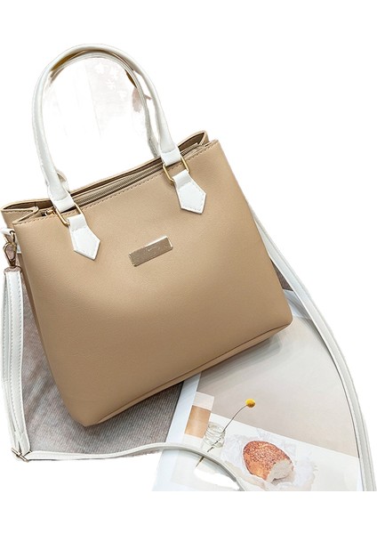 Moda Çift Katmanlı Omuz Çantası Kadın Crossbody Çanta (Yurt Dışından)